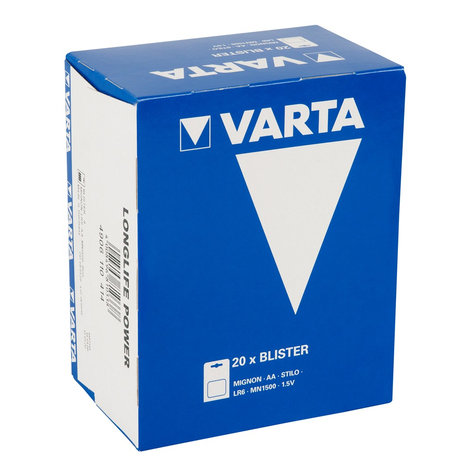 Batteries Battery Varta Aa 20x4er